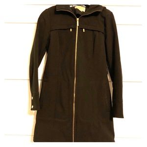[Michael Kors] black raincoat
